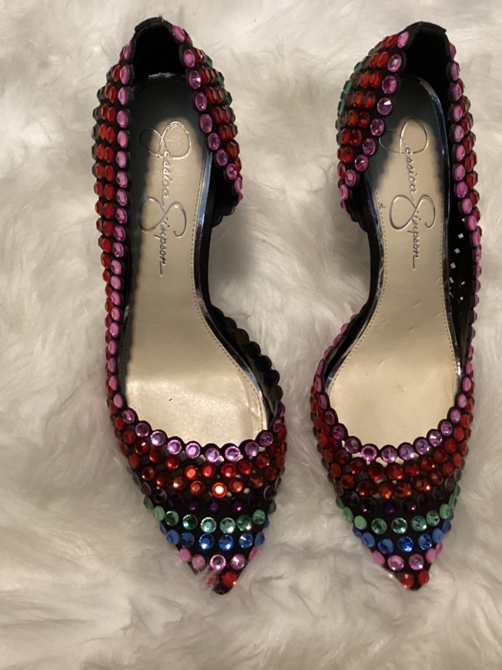 Jessica Simpson Multi Color Pump - Picture 2 of 5